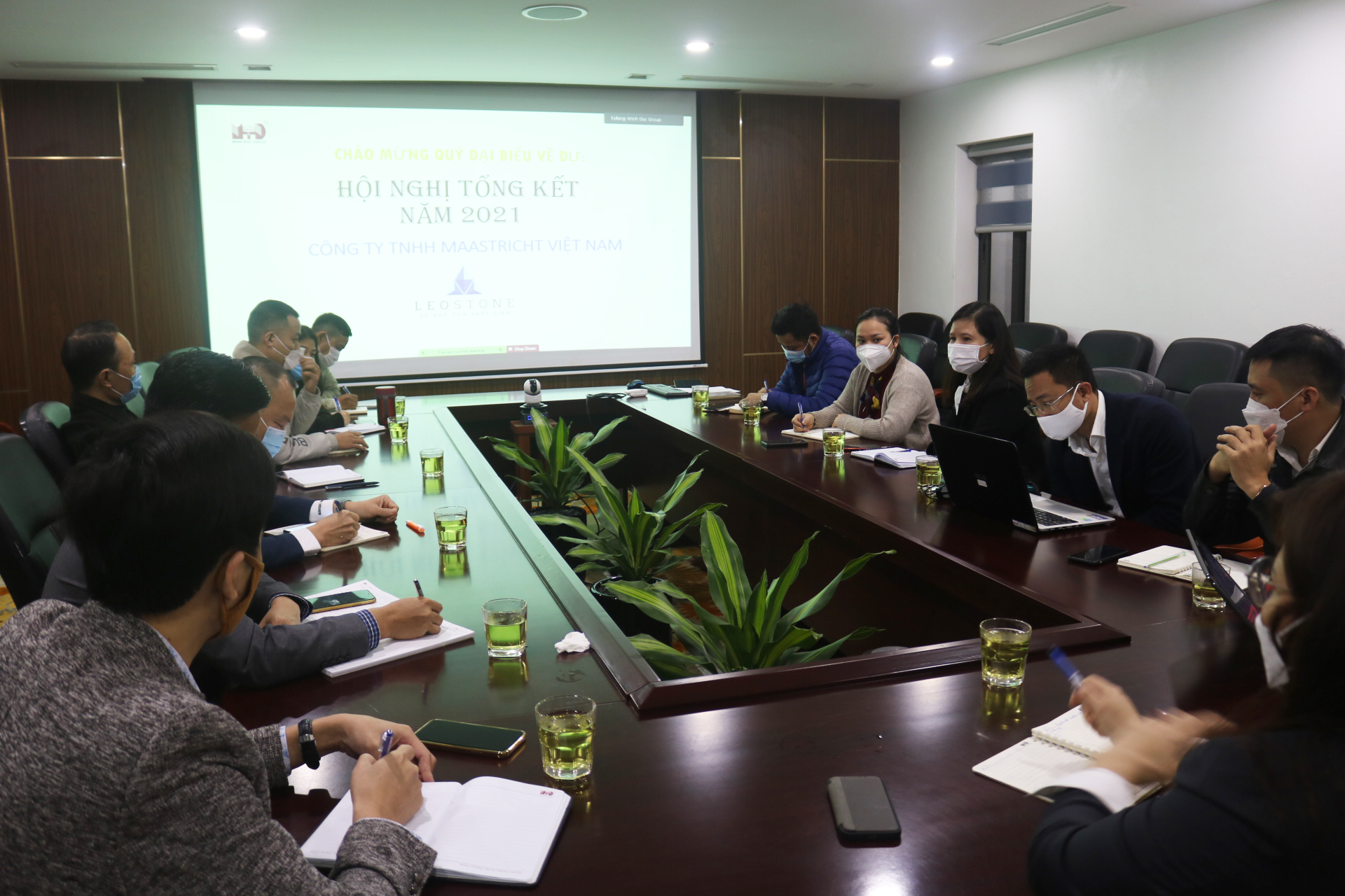 hội nghị tổng kết Leostone