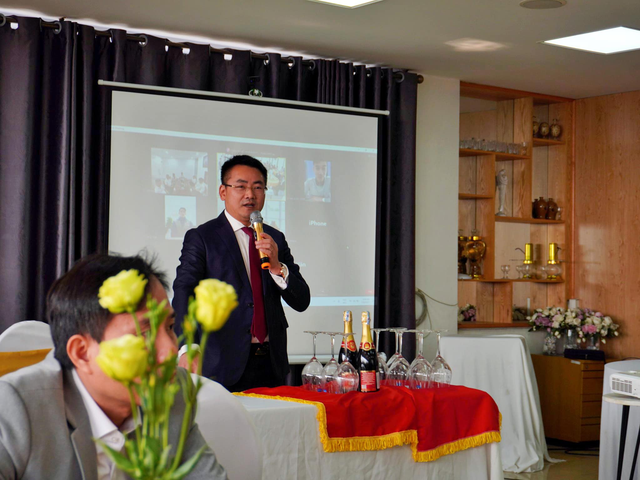 Chủ tịch HĐQT phát biểu