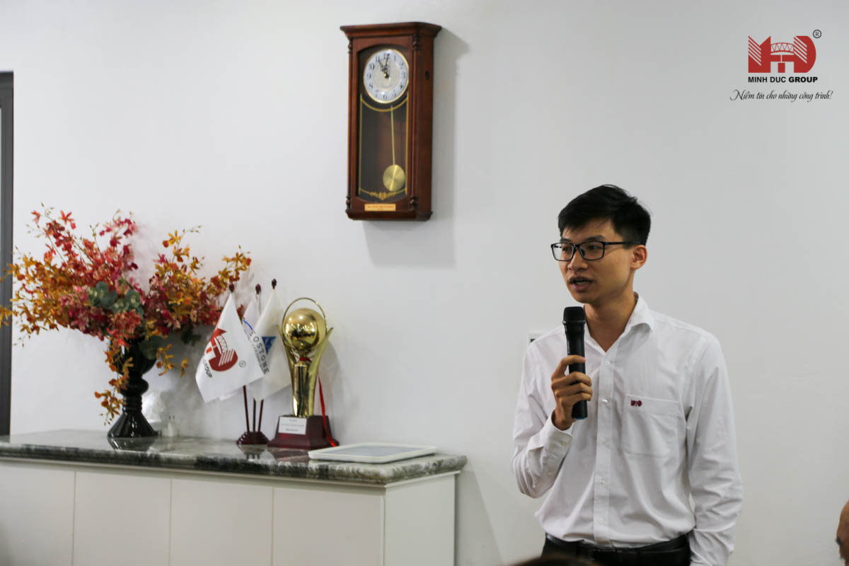 Tập đoàn xây dựng Minh Đức bổ nhiệm trưởng phòng thiết kế