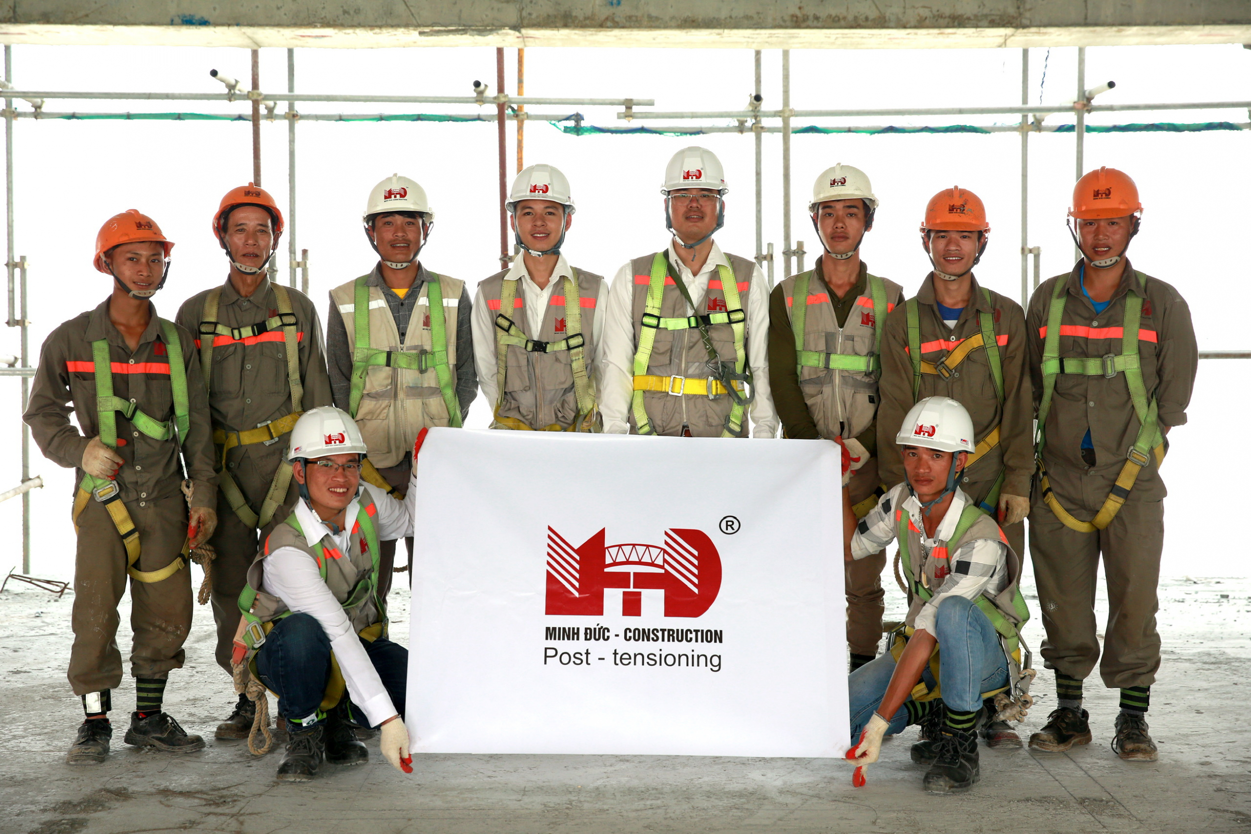 thi công sàn dự ứng lực