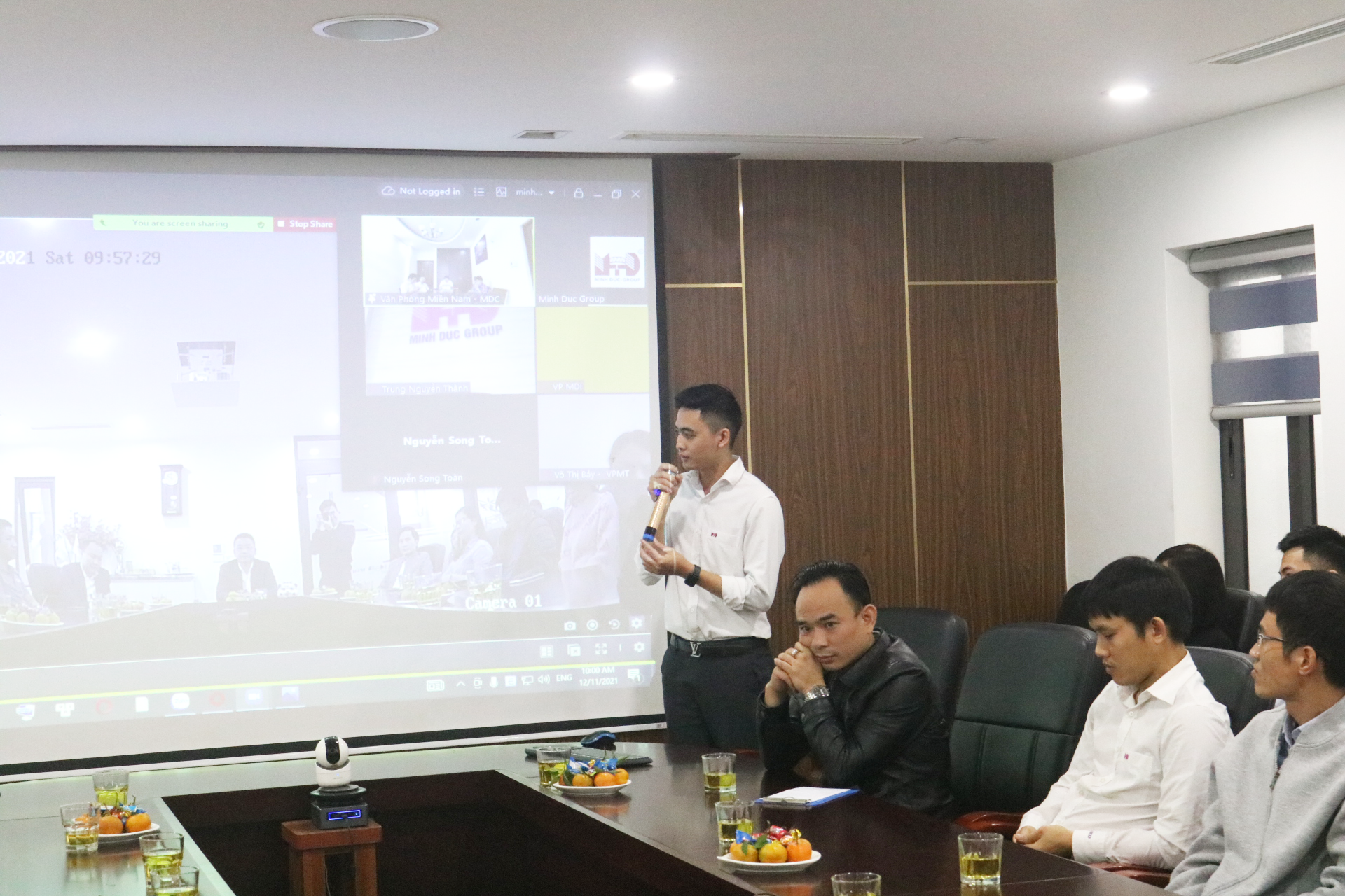 nhân sự tập đoàn minh đức