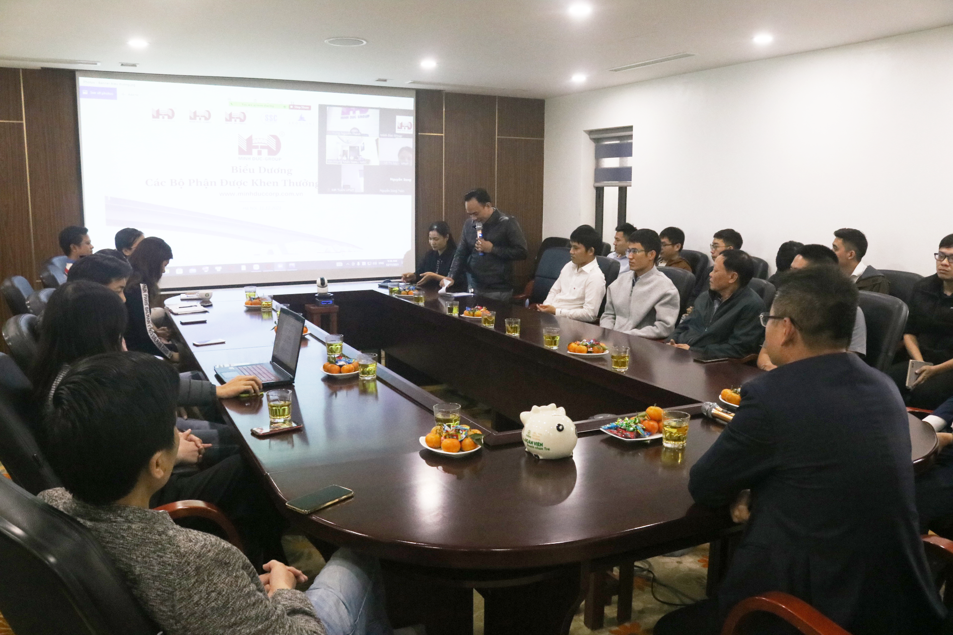 hoạt động tập đoàn minh đức