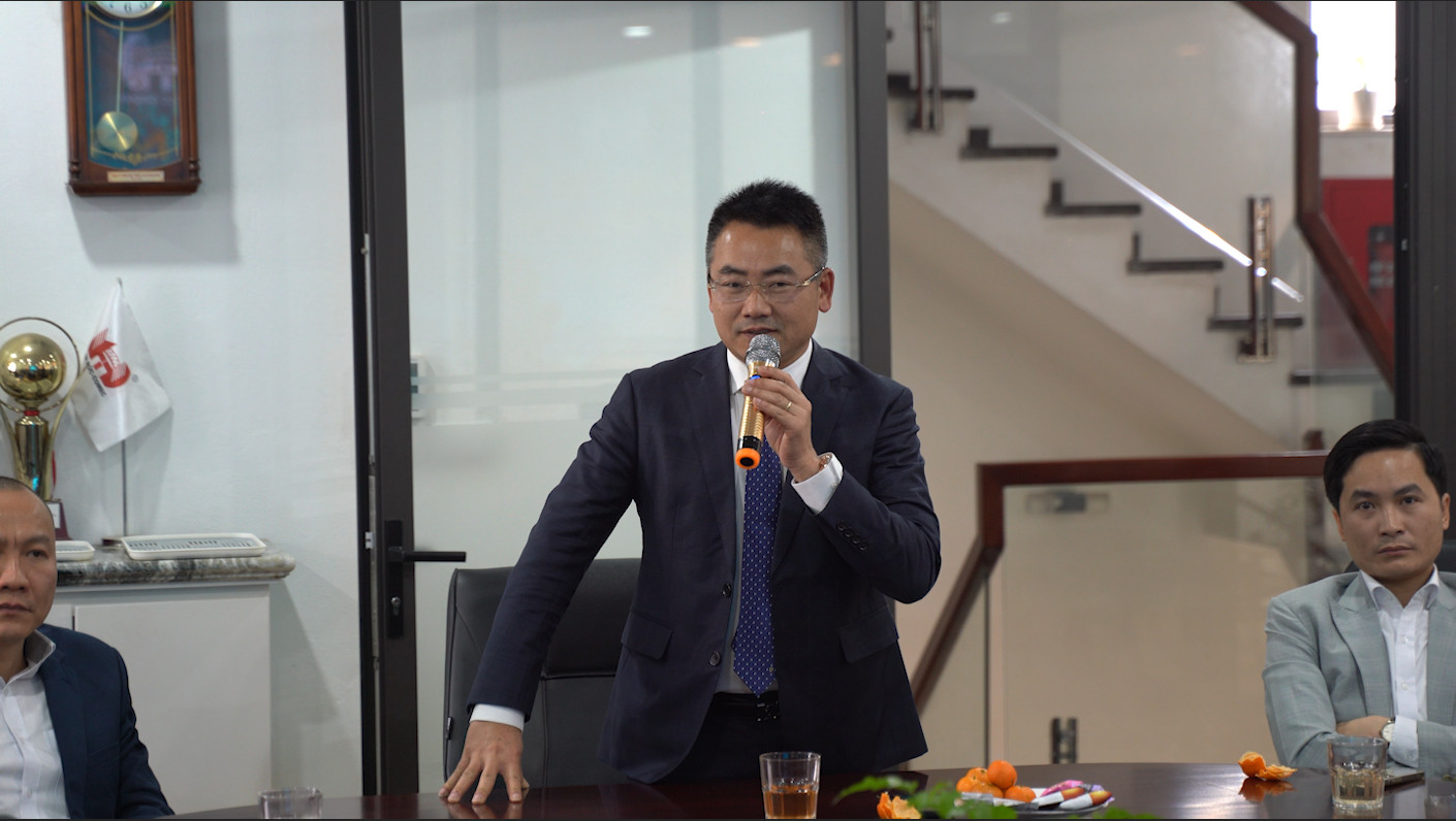 Phát biểu tổng giám đốc trong lễ bổ nhiệm nhan sự mới