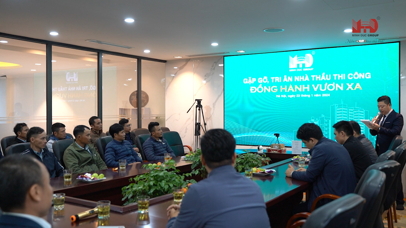 Buổi gặp gỡ nhà thầu thi công dự ứng lực