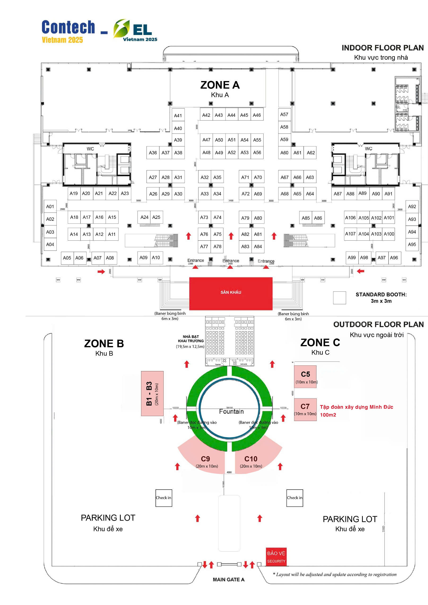 Sơ đồ gian hàng