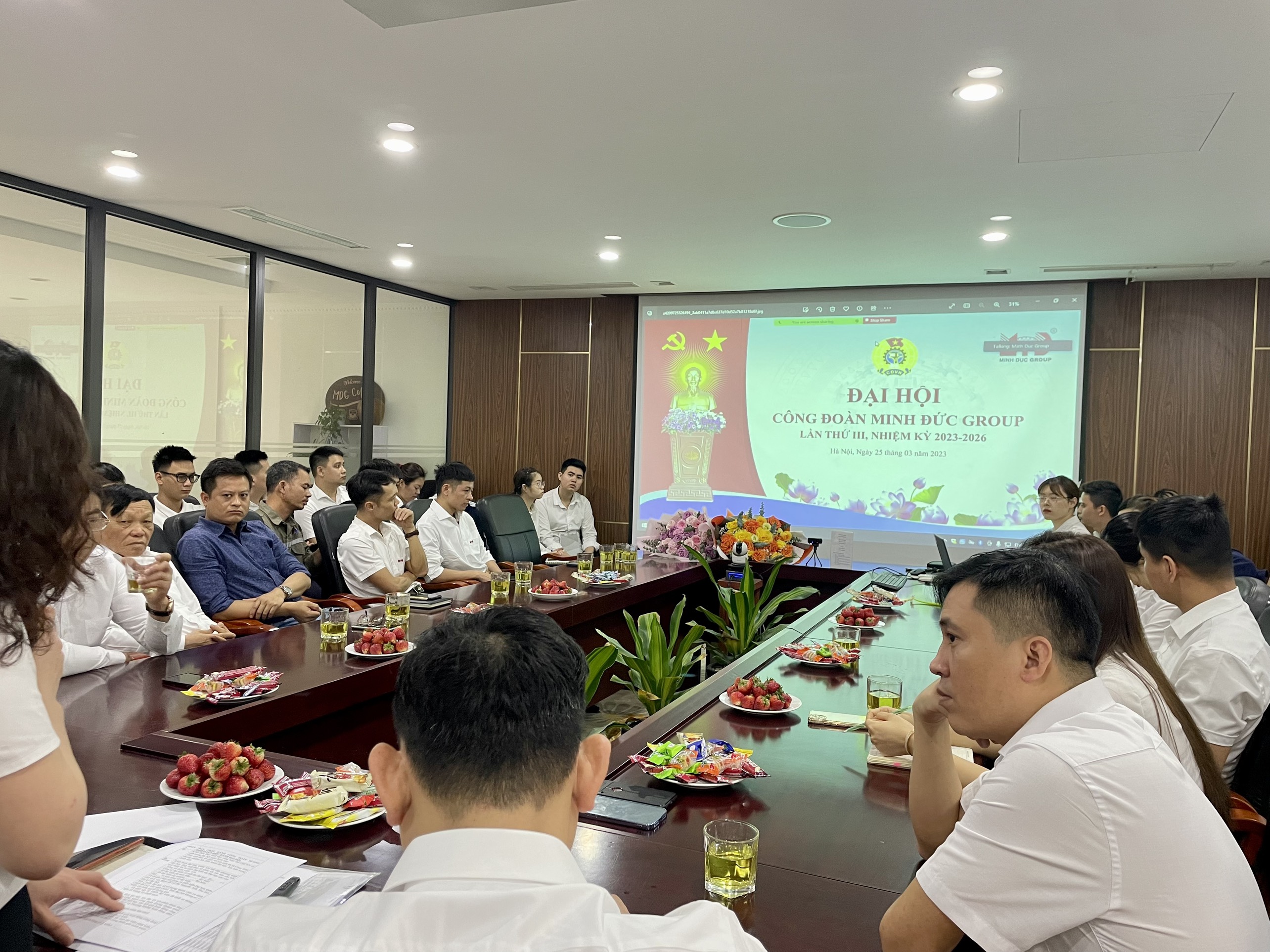 đại hội công đoàn minh đức