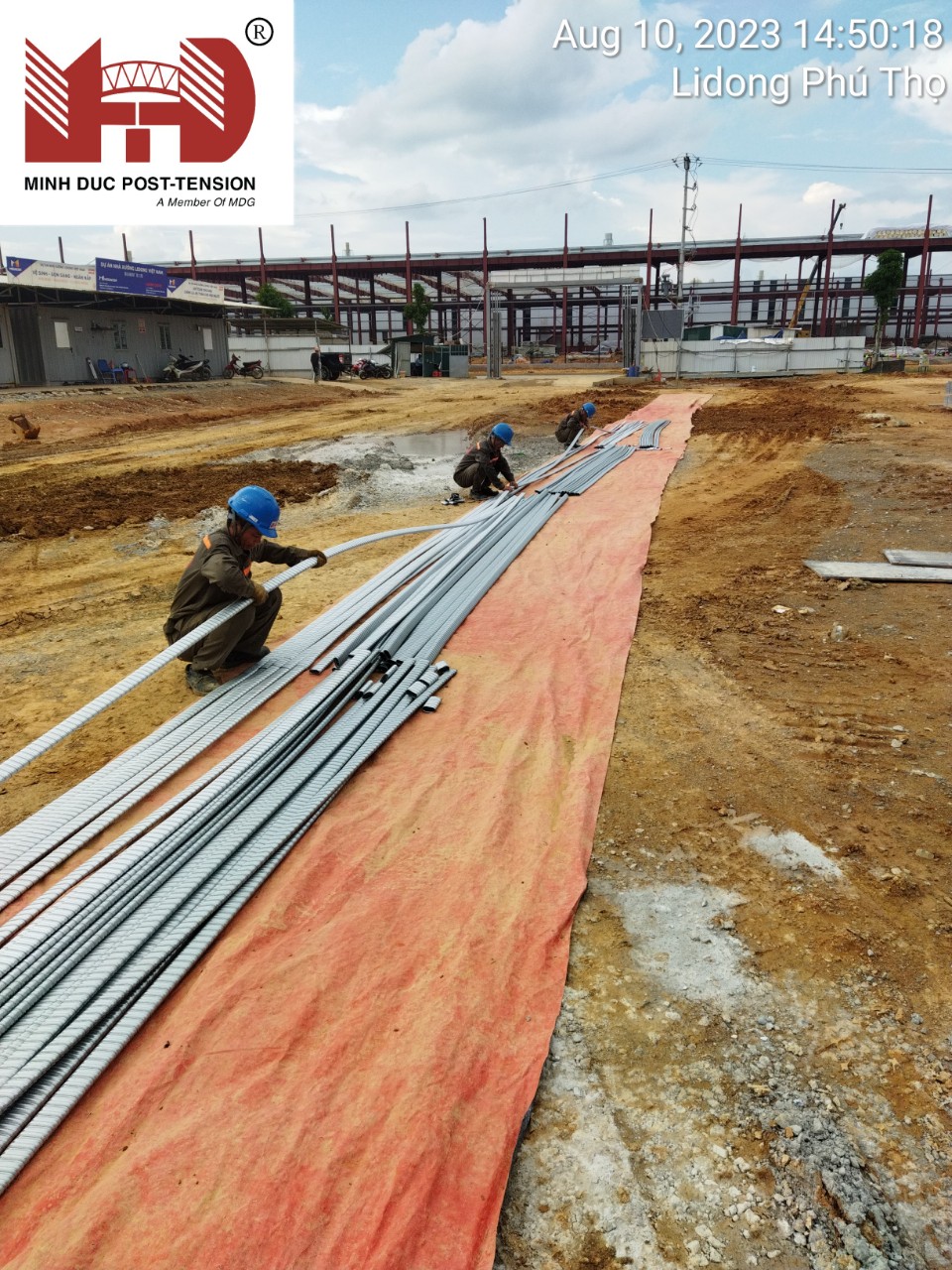 Thi công sàn dự ứng lực tại Phú Thọ