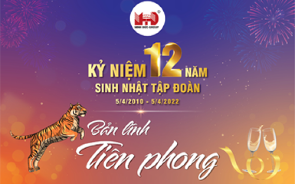 kỉ niệm 12 năm thành lập tập đoàn minh đức kỉ niệm 12 năm thành lập tập đoàn minh đức