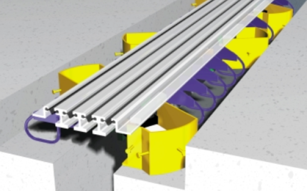 Khe co giãn ray modul